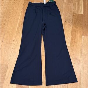 HALARA Navy flare leg Women's trouser Pants small